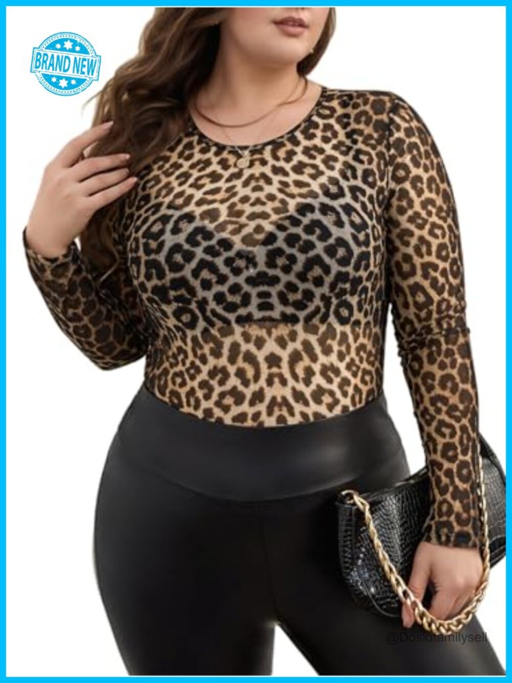 Plus Size Floral Print Long Sleeve Slim Fit Blouse Top Womens Casual Sexy